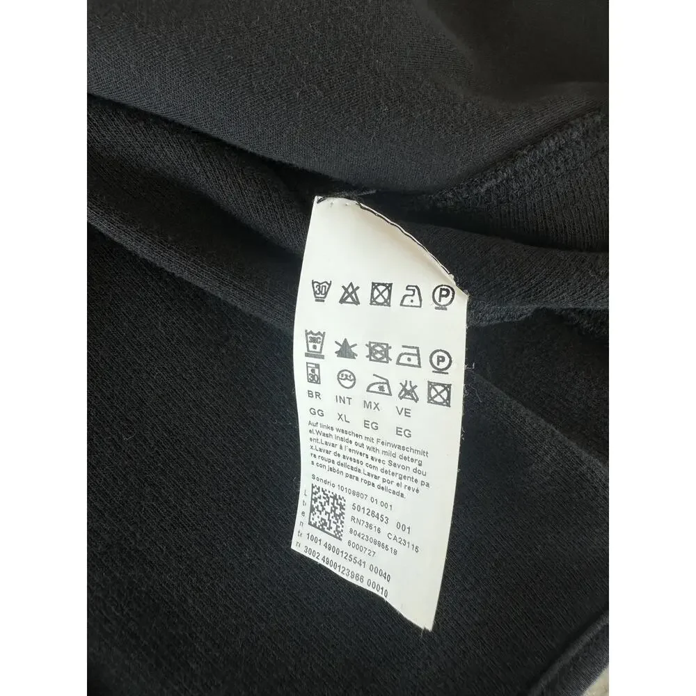 Hugo Boss Black Quarter-Zip Pullover Sweater Sz XL